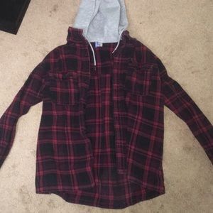 H&M Hooded Flannel